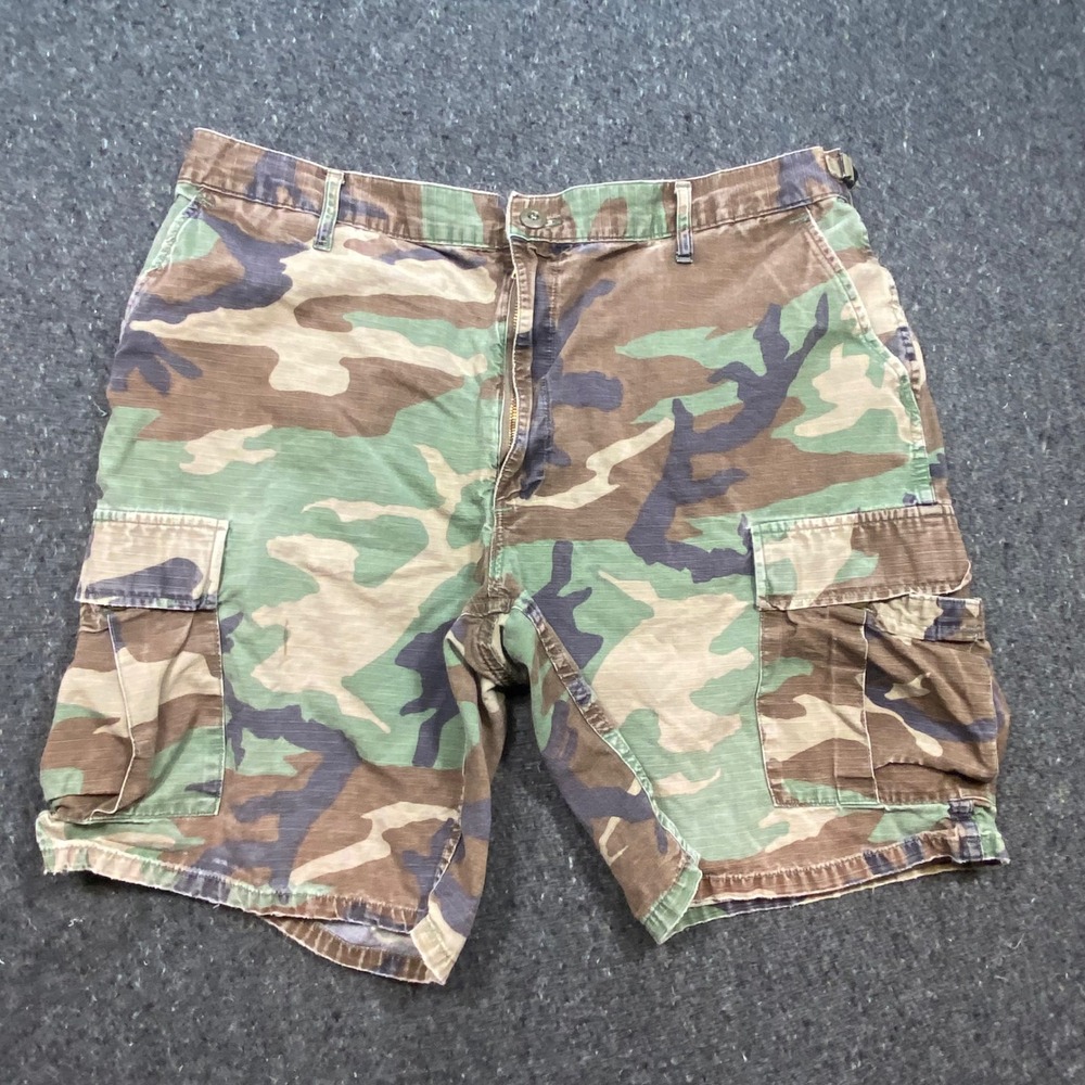 Propper Cargo Shorts Large Mens Camo Military Ripstop Tactical Adjustable Waist
